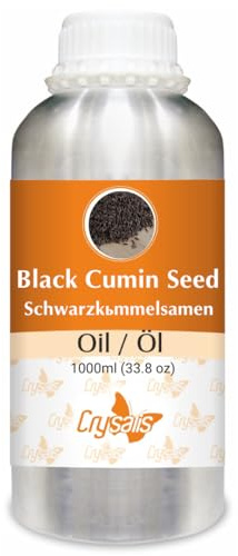 Crysalis Aceite de comino negro (Nigella sativa) - 1000 ml/33,8 Fl oz