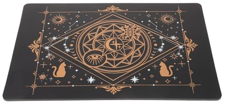 MAGICLULU Tapis De Découpe A5 Noir Pu 22.00X15.00X0.30cm | Pu , Protection Des Surfaces, Gravure Et Bricolage, Format A5 Noir