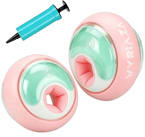 WYRIAZA Braccioli Bambini 1-6 anni Braccioli Bambini con 3 Airbag Indipendenti Rotondi Comodo Design Antiscivolo 5-20KGS（XS 1-3 Anni)