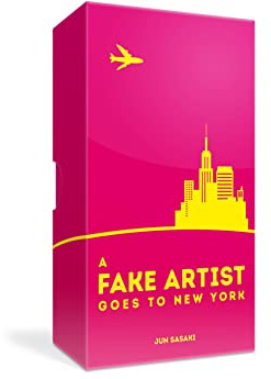 Oink Games A Fake Artist Goes to New York Malspiel für Erwachsene & Kinder (ab 8 Jahren) • Werde zum Künstler • Lustiges Partyspiel (Deutsch)