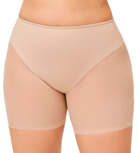 YSABEL MORA Faja Reductora de Tul Compresión Media para Mujer | Moldea caderas y piernas, realza las curvas, corte láser sin marcas, cómoda todo el día