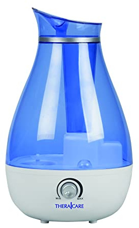 TheraCare Cool Mist Ultrasonic Humidifier, 16-Hour Run Time