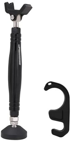 JFG RACING Soporte Rueda Moto,Soporte Portátil Rueda Delantera Trasera,Soporte Limpieza Rueda Moto Universal para Motocross,Limpieza de Cadenas,Lubricación,Inspección Neumáticos-Negro