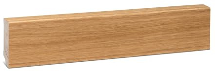 KGM 60-FSC®-zertifiziert Eiche geölt aus Fichte Massivholz - furniert - Maße: 2400 x 20 x 60 mm - 1 Stück