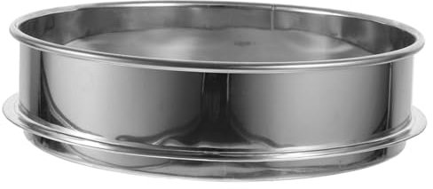 Healifty Setaccio Impilabile Acciaio Inossidabile da Estrattore per e Spezie per Erboristiche e Sifonature Alimenti e Medicinali