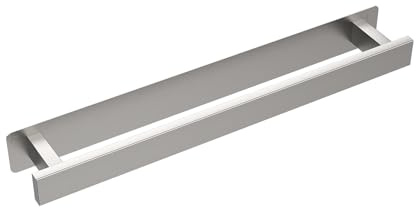 Ibergrif M34457A Toalleros Adhesivo 40CM, Dos métodos de instalación (Adhesivo y Perforación),Toallero para Baño Toalleros Barra Sin Taladro, Acero Inoxidable, Cepillado