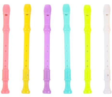 Didiseaon 6 pièces Stylo Gel Flûte à Bec Design Cartoon Encre Gel Lisse pour École Bureau Cadeau Prix Scolaire Décor de Bureau