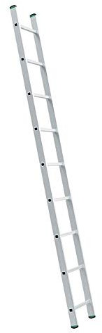 Echelle Eurostyl simple charge max. 150 kg Gris 9 marches