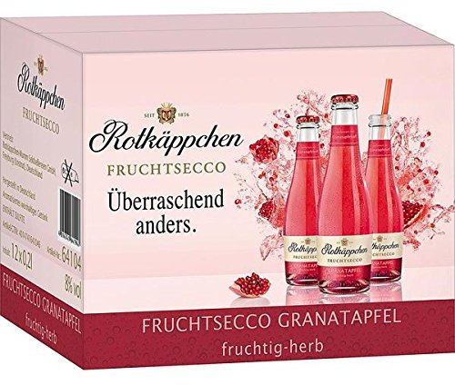 12 Flaschen Rotkäppchen Fruchtsecco Granatapfel a 200ml Piccolo