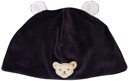 Steiff Unisex Baby Mütze, Blau (BLACK IRIS 3032), 41