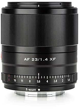 VILTROX 23mm f/1.4 Autofokus-Objektiv, F1.4 große Blende APS-C-Objektiv für X-T3 X20 X-T100 X-H1 und andere X-Mount-Kameras