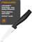 Fiskars Schälmesser, Hard Edge, Elegantes Design, Gerade Klinge, Gesamtlänge: 20,8 cm, Rostfreier Stahl/Kunststoff, 1051777
