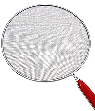 TIJAR Splatter Screen, Splash Guard Lid with Knob, 29CM, Perfect for Pans Pots and Frying Pans, replacement lid (29x29 With Handle)