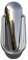 Sweet by Ultion Two-Part Door Knocker - Matching Door Furniture Available (Chrome)