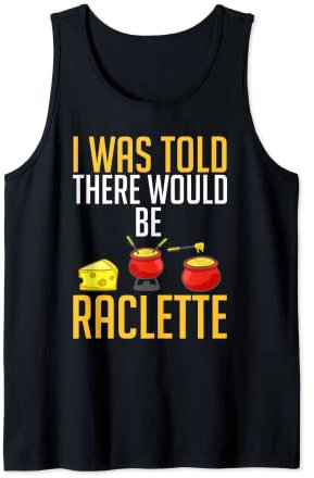 Raclette Cheese Grill Machine Dinner Fondue Recipes Tank Top