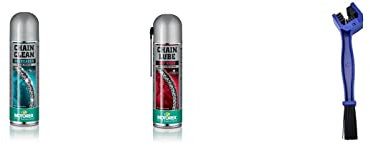 Motorex Reinigungsset für Motorrad Offroad Fett + Reiniger + Bürste