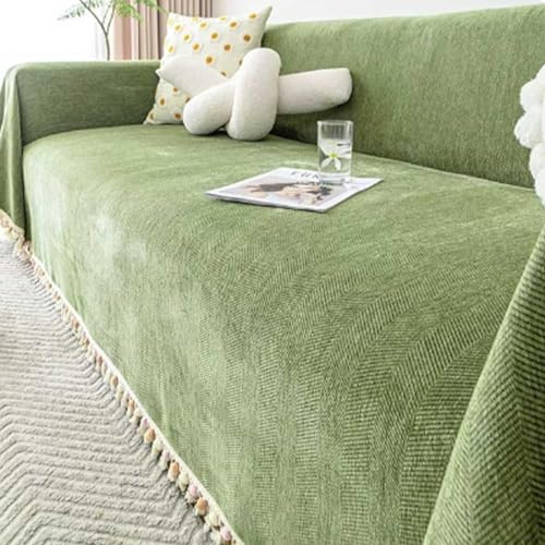 YWQJL Jeté De Canapé Grande Taille Jete De Canape Protège Canapé Couvre Canapé d'angle Protege Canape Griffe Chat 2 Places 3 Places Protege Canape Angle,F-180x230CM