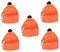 TOYANDONA 5st Puppenrucksack Kleine Puppentasche Mikro-szenen-Ornament Miniaturen-Rucksack Zubehör Für Die Puppenhausschule Puppenreisetasche Süße Puppentasche Mini-Schultasche Stoff