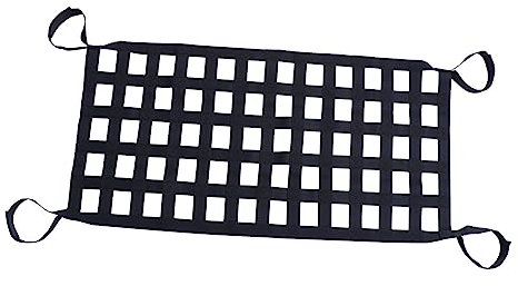 Ciieeo 1 Pieza Accesorios De Red De Techo Red De Transporte De Carga Malla Neto Red De Carga De Coche para Camioneta Trompa Redes Red De Almacenamiento De Coche Red De Coche Costura Negro