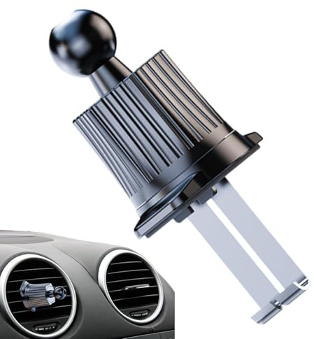 Bilventilfäste – Mobiltelefonklämma | Universal Smartphonehållare | 360 Rotation Joint Ball Air Cradle | SUV Sedan Interiör Dashboard Cradles Tillbehör