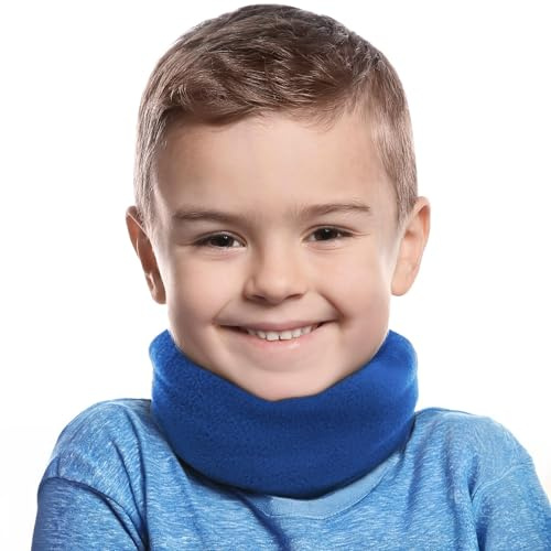 Tough Headwear Kids Scarf Boys Girls - Toddler Boy Scarf - Kids Neck Gaiter - Winter Gator Neck Warmer - Winter Ski Gear