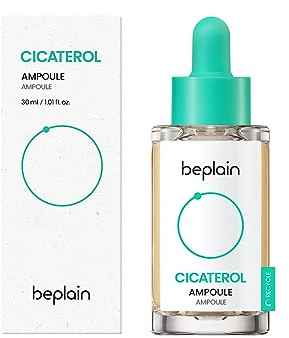 beplain Cicaterol Face Serum (1.01 fl oz) | Highly concentrated Centella Asiatica Cica ampoule | Korean skin care