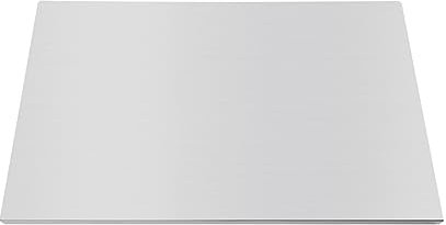 OUBUBY Tabla de Cortar Acero Inoxidable 304, Tabla para Picar, Cortar Carne, Higiénica, Pesada, Cocinar, Hornear Pan, Placa Trabajo Multiusos 80