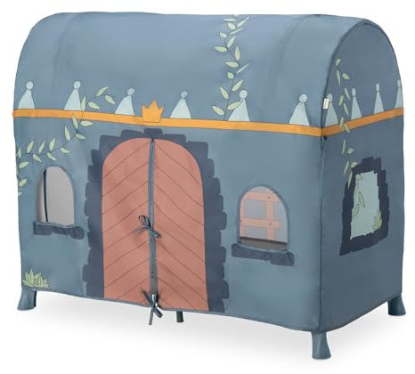hauck Spielzelt Überwurf für Kinderreisebetten mit einer Liegeflächenbreite von 60 cm, Kompatibel mit Dream N Play Plus, Sleep N Play Go Plus, Play N Relax Center (Travel Bed Cover, Palace)