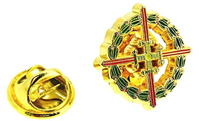 Gemelolandia | Pin de Solapa de la Real y Militar Orden de San Fernando Laureada de San Fernando | Pines Originales para Regalar | para Las Camisas, la Ropa o para tu Mochila | Detalles Divertidos