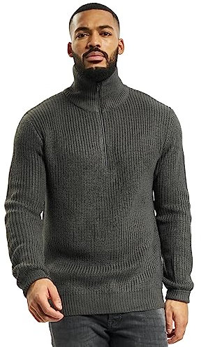 Brandit Marine Pullover Troyer, Farbe: anthrazit, Größe: XL 54