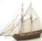 Emowpe Segelboot Modell, Holzschiff Modelle DIY Schiffsmodell Kit Schiffbausatz Segelschiff Holz Bausatz Flaggschiff Holzmodell Spielzeug 15,74 * 5,90 * 10,62 Zoll
