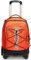 Invicta TROLLEY, Rucksack mit Trolleyfunktion, Schulranzen mit Rollen, 3 in 1, Abnehmbarer Rucksack, nachhaltige Materialienfür Schule Reisen&Freizeit, Mädchen&Jungen, rot, NEW PLUG ACTIVE LOGO