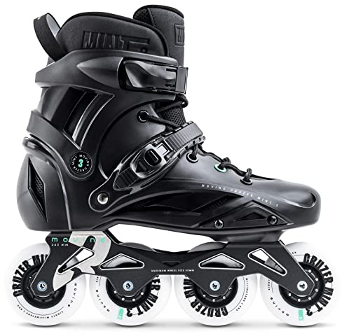 Movino Mint 3 Freeride Patins à roulettes pour Homme et Femme - Freestyle Urbain - Patins à roulettes pour Adultes - Rollers urbains pour Femmes et Hommes - Roues de 80 mm