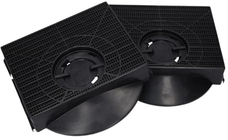 EVAYP 2 aktivt kolfilter kompatibla med Elica F00189/S, Whirlpool CHF303, 484000008581, AEG 9029793602, 50271650009, IKEA Nyttig FIL 558