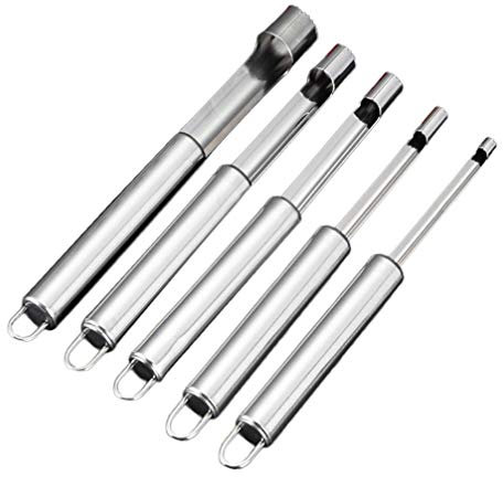 BESTonZON 5St Pflaumenentkerner Entkerner für Obst Kerntrenner Kernschäler zwetschgenentsteiner Werkzeug Kernentferner Termine Corer Datteln Pitter Küchenhelfer Enukleiert Kirsche