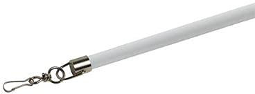 White Curtain Draw Rod (Pack of 2) (75CM)