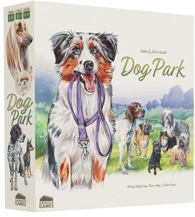 Dog Park, The Fun Strategy Board Game by Birdwood Games for Family Night, Perfect for Dog Lovers, Kids & Adults, for 1-4 Players, Ages 10+
