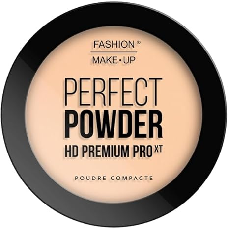 Fashion Make Up - Poudre compacte HD Premium Pro (Miel doré)