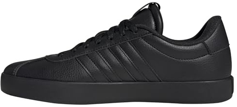adidas Hombre VL Court Shoes, Carbon Black/Carbon Black/GOLDMET, 46 EU