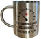 DECOHO - Mug Inox Garage - 33 cl