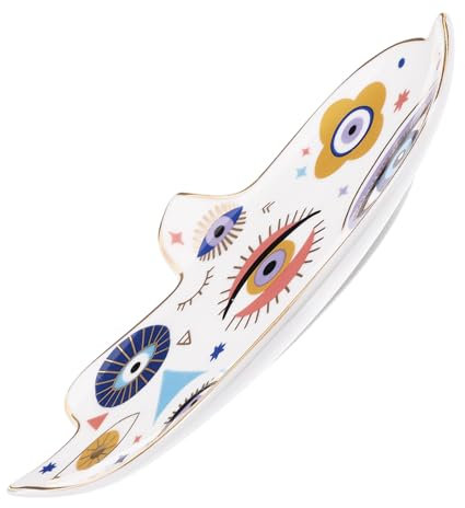 Assiette à gâteau, récipient à bijoux, assiette à boucles d'oreilles en forme d'oiseau avec couvercle, décoration d'assiette en céramique, plat à bibelots, plats de service de bonbons, plateau à bijou