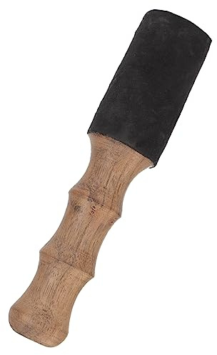 BESTonZON Bastone per Ciotola Tibetana in Legno Resistente, Mazzuolo per Campane Tibetane Impugnatura Ergonomica, Accessorio per Meditazione e Rilassamento Buddha, per Suoni Rilassanti