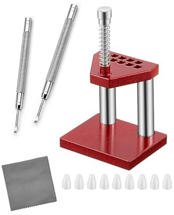 TICFROG Watch Hands Repair Tool Kit with Removal and Press Tools, Watchmaker Watch Hand Presto Presser Lifter Puller Plunger Remover, Wristwatch Hand Setting Tools