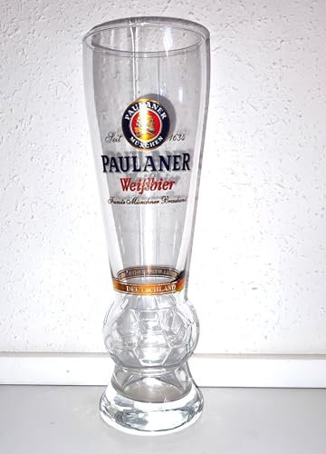 Rahm Paulaner Verre à bière blanche Verre exclusif Allemagne 1 x 0,5 l Verre à bière