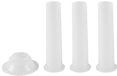 VOANZO Tube de remplissage universel pour saucisses, 3 pièces, en plastique, pour hachoir à viande