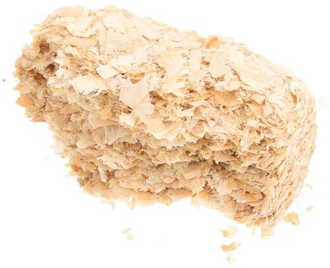 Ciieeo Litière pour Hamster 500G en Copeaux de Bois Naturels Absorbants Sciure de Bois sans Poussière pour Petits Animaux Litière Confortable et Isolante Adaptée aux Cages et Habitats
