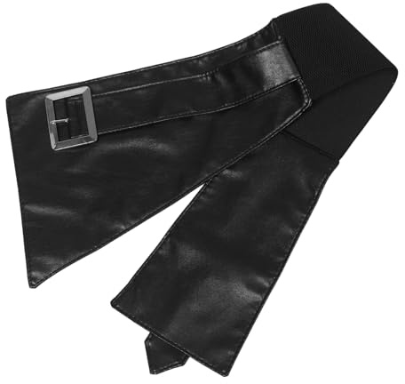 KJHBV Cintura Elastica Larga a Vita da Donna in Similpelle Morbida, Corsetto Regolabile a Forma di Orologio per Abiti Casual e Formali, Cintura di Serraggio Confortevole per Utilizzo