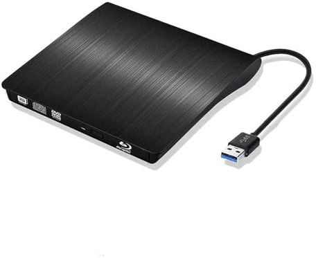 Extern Blu-ray Bärbar CD-enhet USB 3.0 3D Blu-ray DVD-spelare DVD CD-brännare/skrivare/läsare ROM For PC-dator Bärbar Dator