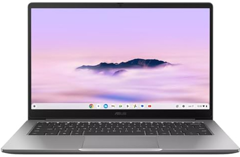 ASUS Chromebook Plus CX 14 Touchscreen Laptop, Intel Core 3 Processor, FHD 1920x1080, 8GB RAM, 256GB Storage, Chrome OS, CX1405CTA-IS386PT