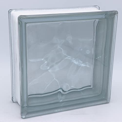 5 piéces Fuchs Briques de Verre Nuage Incolore 19x19x8 cm - Isolation aqoustique